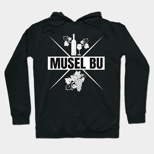 Musel Bu Moselaner Mosel Pfalz Hoodie by Foxxy Merch